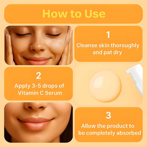 Vitamin C Serum - Unscented - Brightening Face Serum