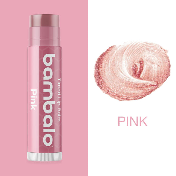 Bambalo 4-Pack Tinted Lip Balms - USA Made